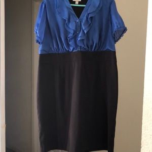 Dress Barn Colorblock Dress